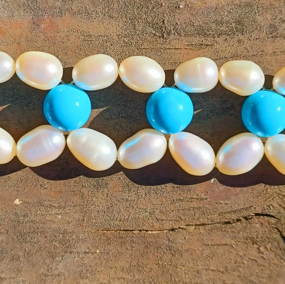 Freshwater pearl necklace
